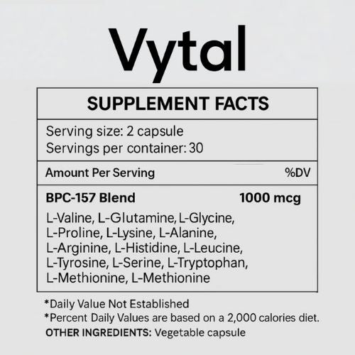 Vytal's Clinical BPC-157
