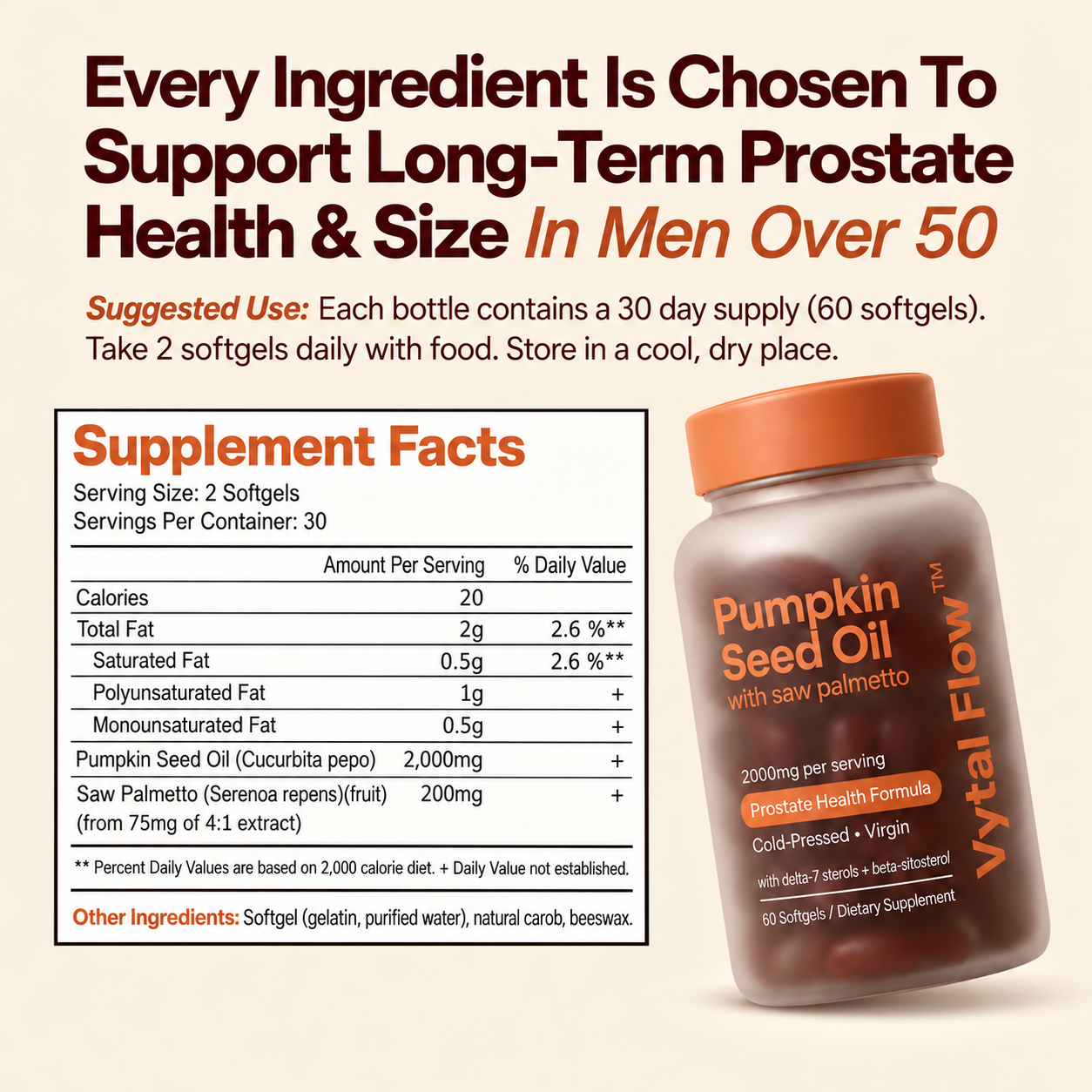Vytal Flow Prostate Health Formula