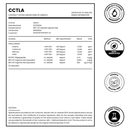 Vytal's Clinical BPC-157